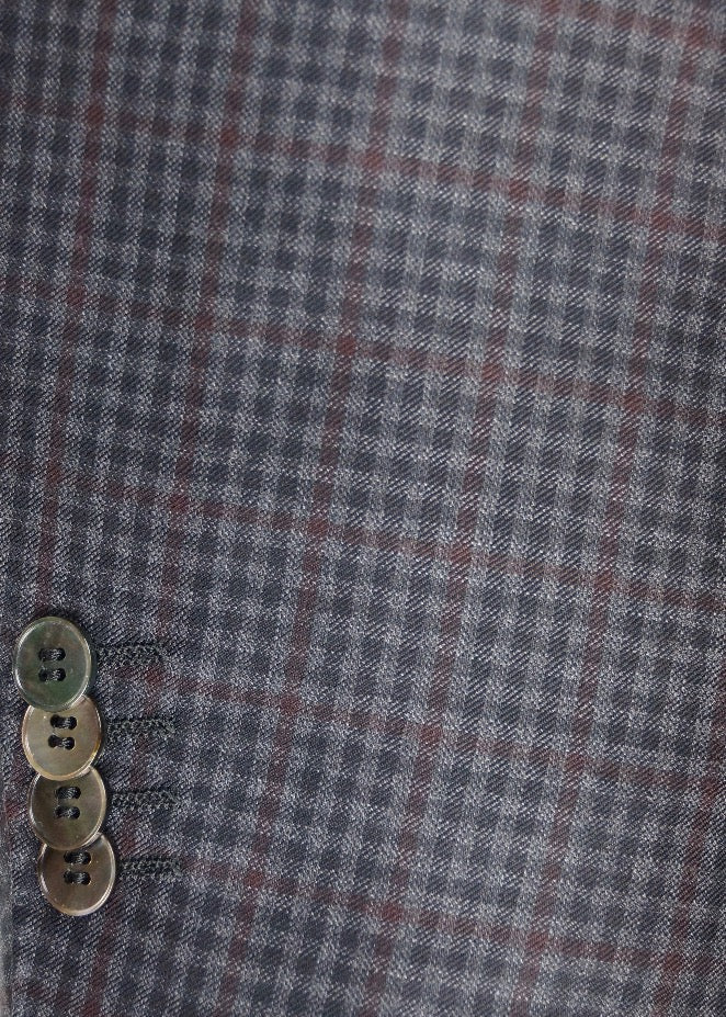 Burgundy Accent | Contemp | All Wool | 8133