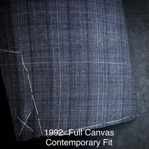 Light Grey Plaid | Luca DiMarco | All Wool | 1992