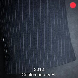 Grey w/ Purple Stripe | Byron Collection | All Wool | 3012
