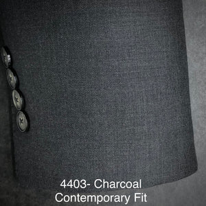Charcoal Solid | Contemporary Fit | Jack Henry | All Wool | 4403