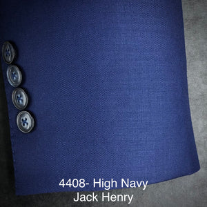 High Navy | Contemporary Fit | Jack Henry | All Wool | 4408