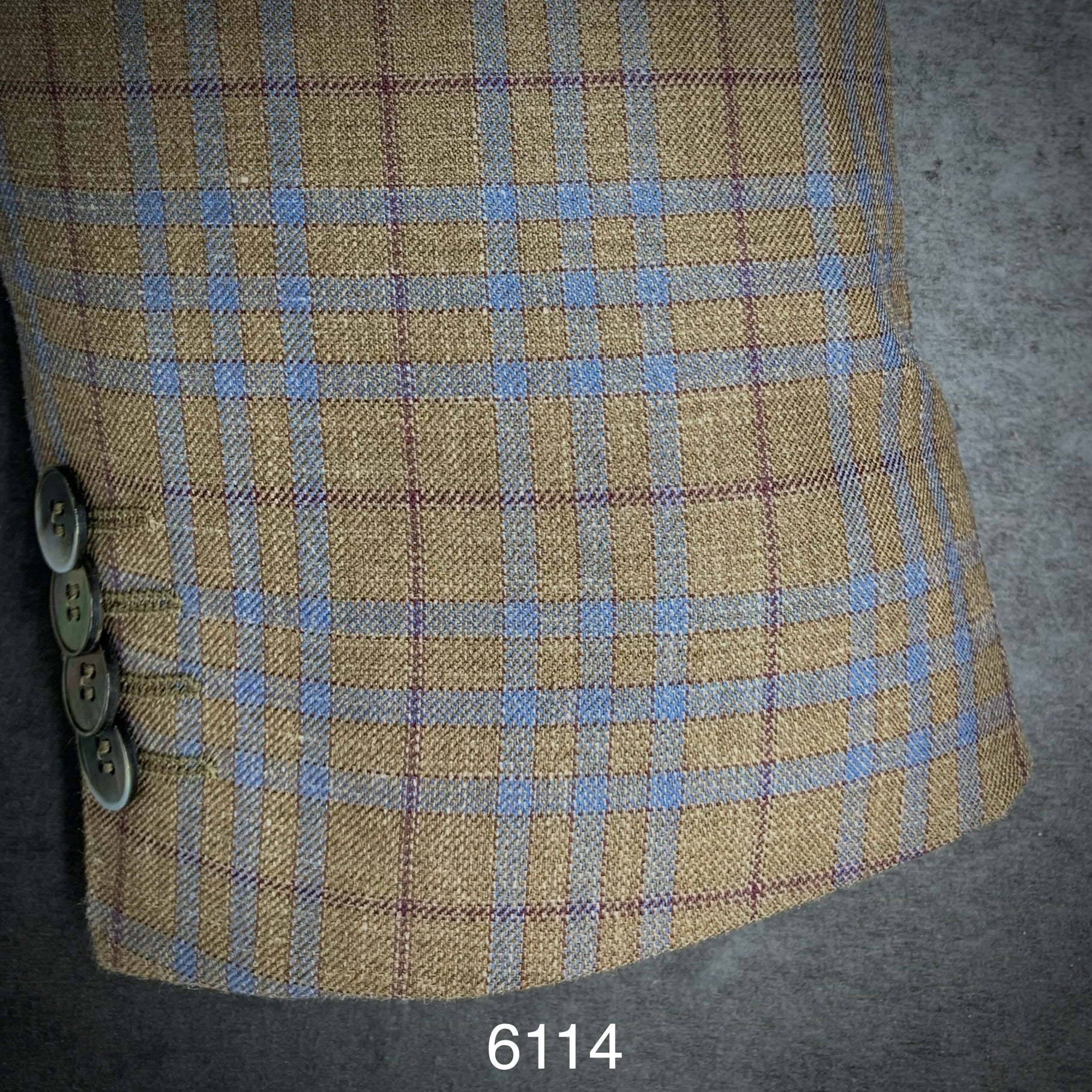 Contemporary Fit | Silk\ Linen\ Wool | 6114-e