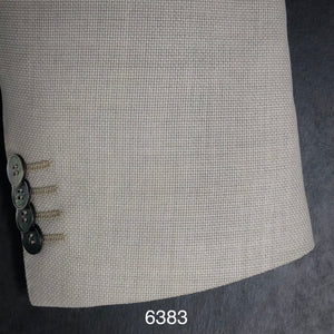 Off  White Textured Solid | Contemporary | All Wool | 6383