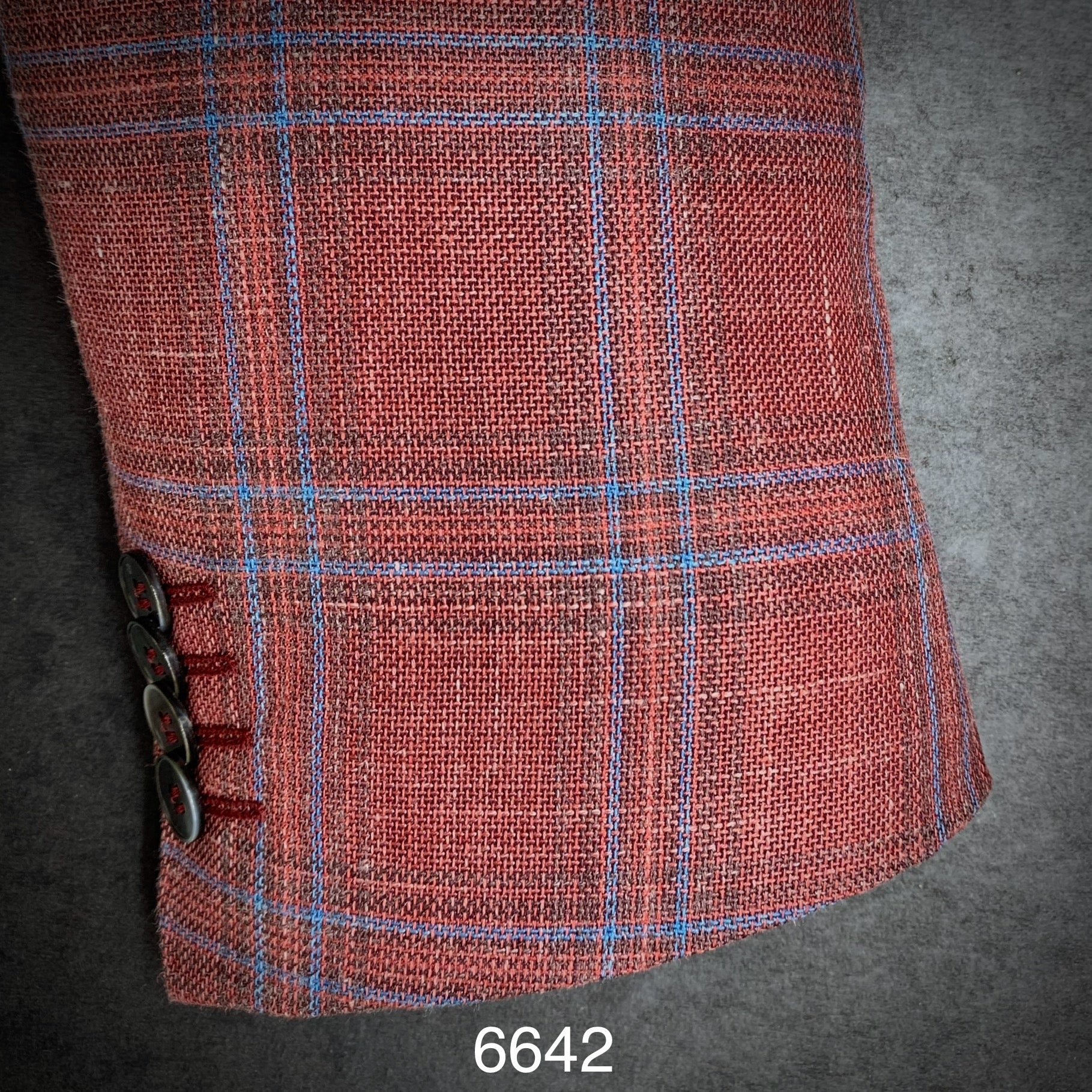 Contemporary Fit | Silk\ Linen\ Wool | 6642a