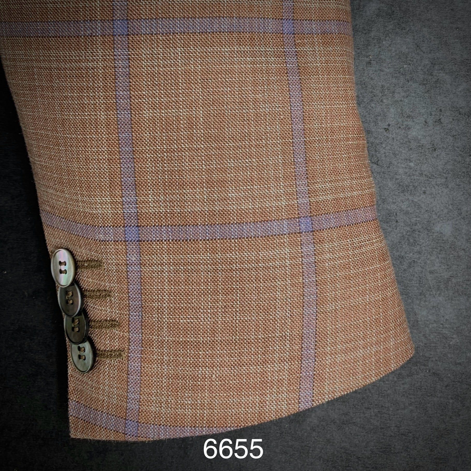 Contemporary Fit | Silk\ Linen\ Wool | 6655a