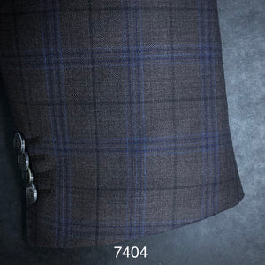 Olive Plaid w/ Blue Accent | Men's Sport Coat | Contemporary Fit | All Wool