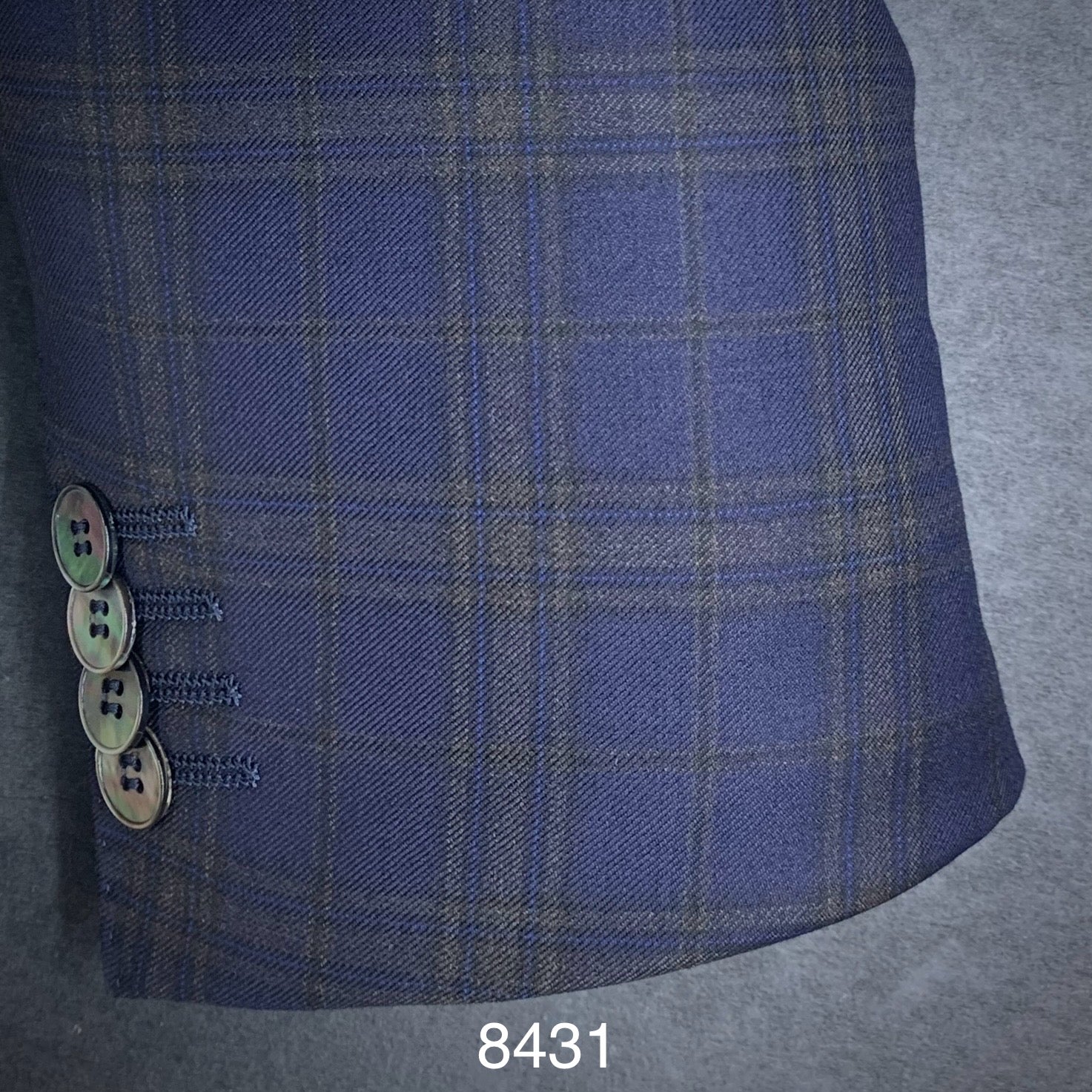 Olive Plaid | Contemporary | All Wool | 8431