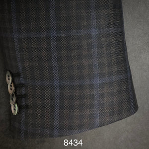 Black Check w/ Tan | Contemporary Fit | All Wool | 8434