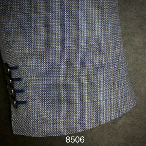 Blue and Tan Mix | Contemporary | All Wool | 8506