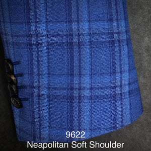 Blue Plaid | Kensington Soft Jacket | All Wool | 9622