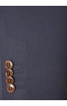 Navy Solid | Men's Suit | All Wool 2% stretch