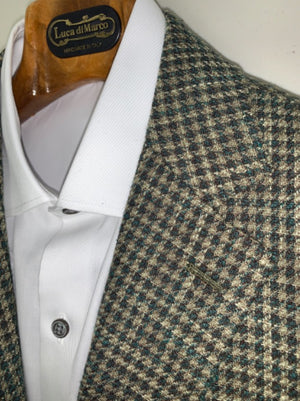 Green Check | Soft Jacket Kensington |  Wool Blend | 9666