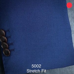Vivid Blue Solid | Men's Suit | Stretch Slim Fit