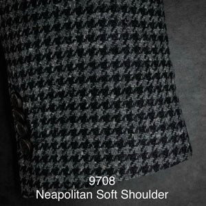Grey Flannel Check | Soft Jacket Kensington | All Wool