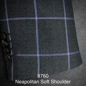 Grey Box Plaid | Kensington Soft Jacket | All Wool