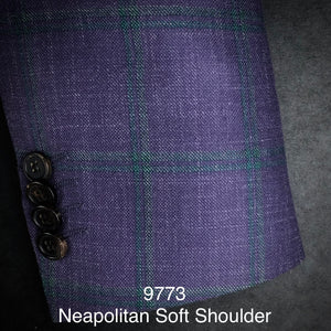 Plum w/ Green Plaid | Kensington Soft Jacket | All Wool